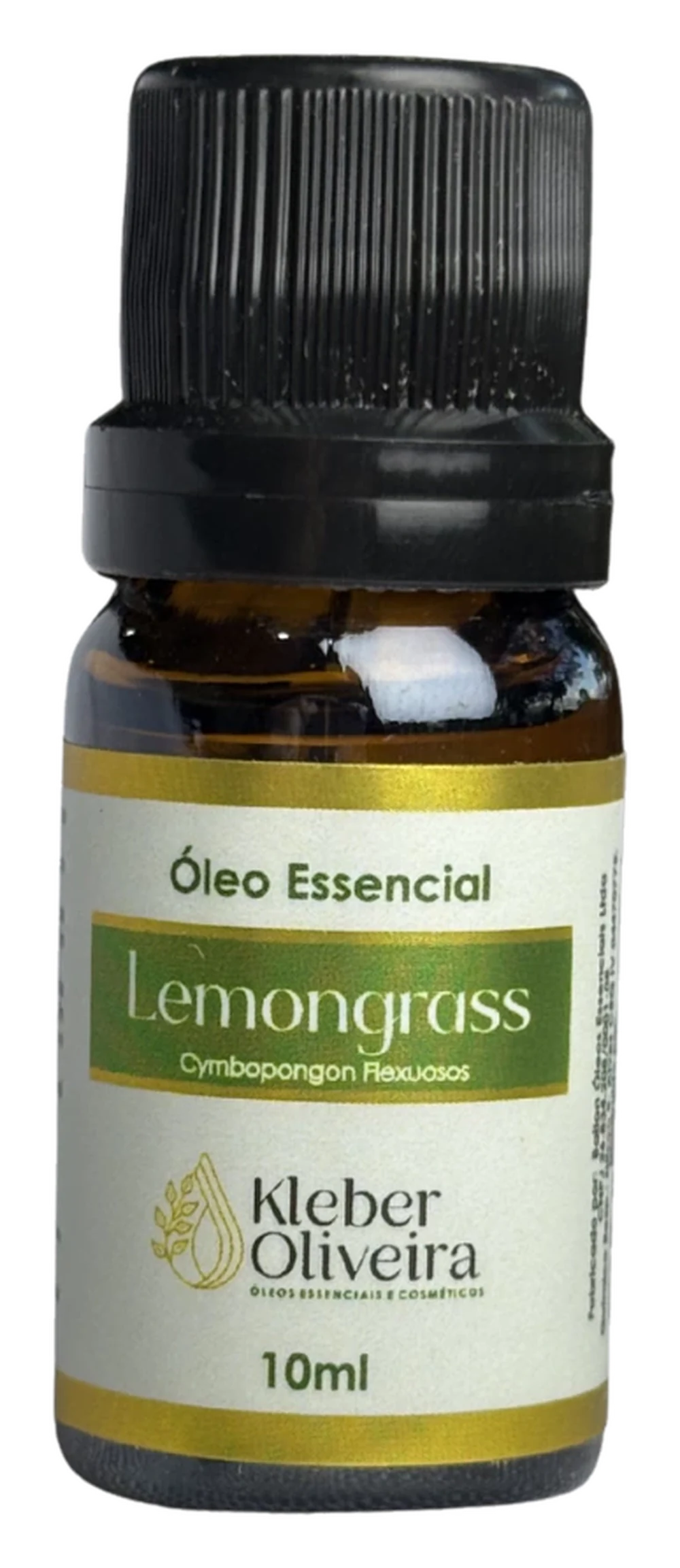 Frasco do Óleo Essencial de Lemongrass 10 mL